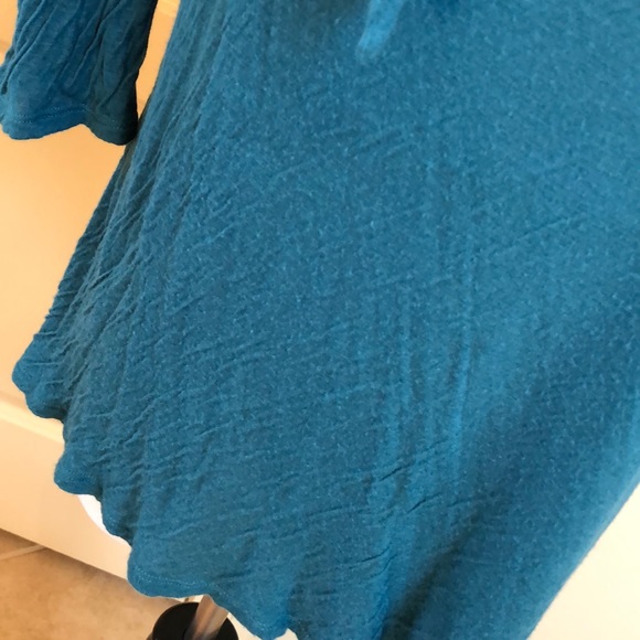 Anthropologie teal top - Picture 3 of 7